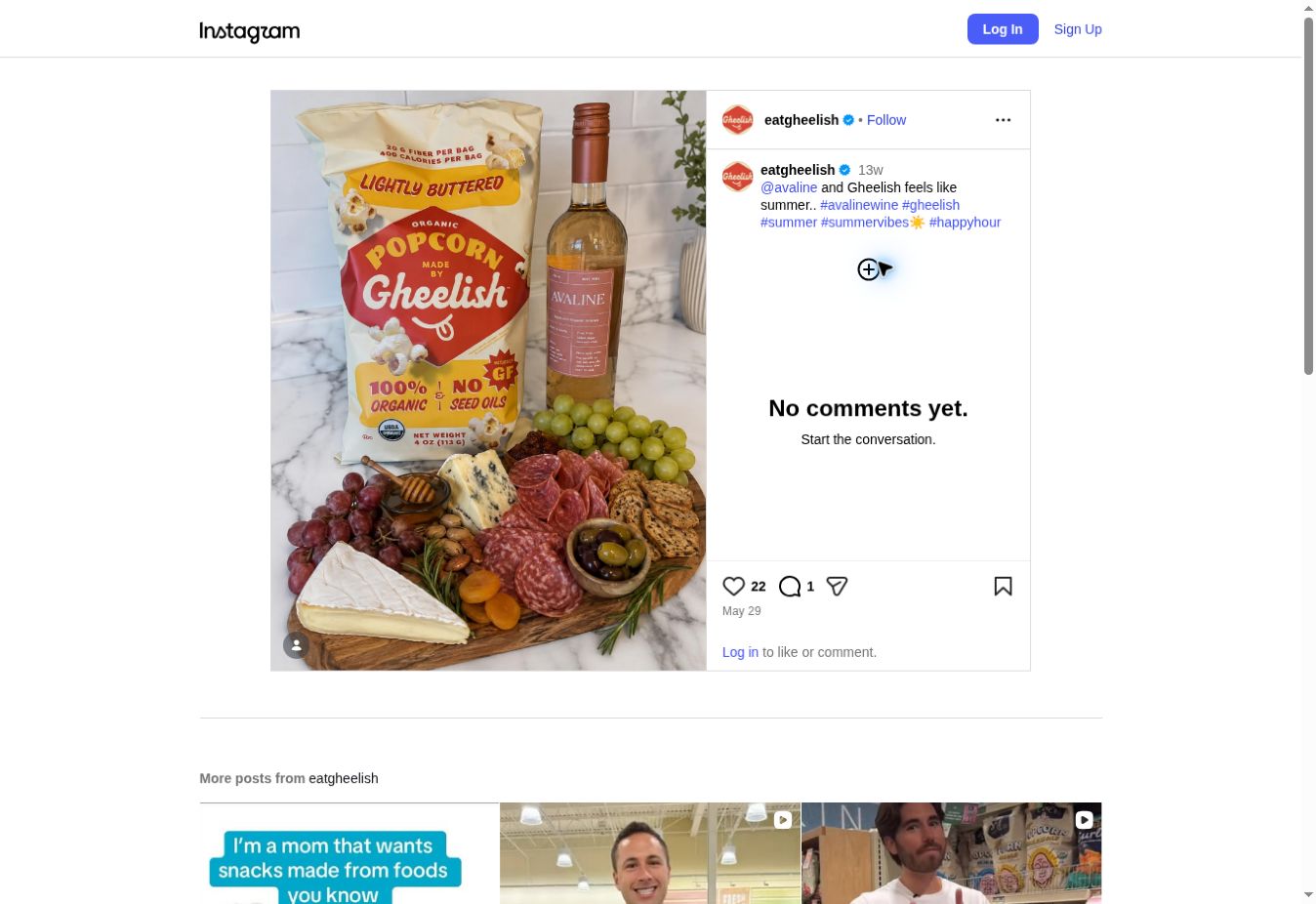 Gheelish + Avaline Summer Pairing shared by @eatgheelish × @avaline